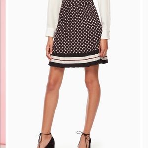 kate spade new york diamond pleated skirt ♠️